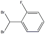 1-(Dibromomethyl)-2-fluorobenzene Struktur