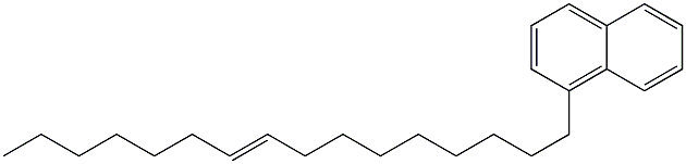 1-(9-Hexadecenyl)naphthalene Struktur