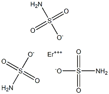 Tris(amidosulfuric acid)erbium salt Struktur