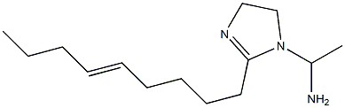 1-(1-Aminoethyl)-2-(5-nonenyl)-2-imidazoline Struktur