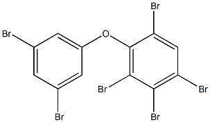 2,3',4,5,5',6-Hexabromo[1,1'-oxybisbenzene] Struktur