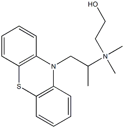 N-Hydroxyethylpromethazine Struktur