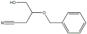 2-(Benzyloxy)-3-cyanopropan-1-ol Struktur