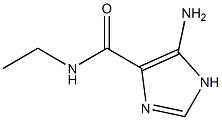 N-Ethyl-5-amino-1H-imidazole-4-carboxamide Struktur