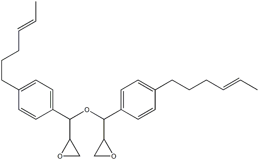 4-(4-Hexenyl)phenylglycidyl ether Struktur