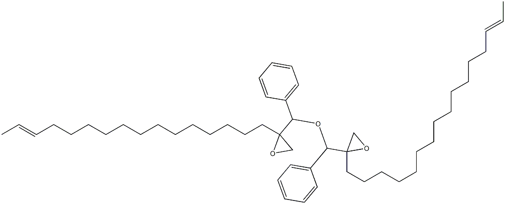 2-(14-Hexadecenyl)phenylglycidyl ether Struktur