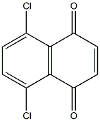 5,8-Dichloro-1,4-naphthoquinone Struktur