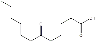 6-Oxododecanoic acid Struktur