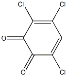 3,4,6-Trichloro-o-benzoquinone Struktur