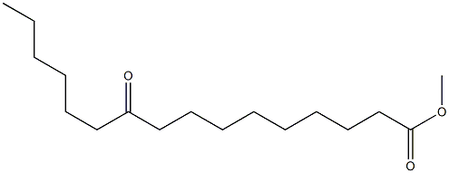 10-Oxohexadecanoic acid methyl ester Struktur