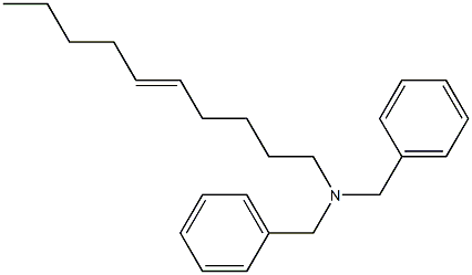 (5-Decenyl)dibenzylamine Struktur