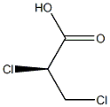 [S,(-)]-2,3-Dichloropropionic acid Struktur