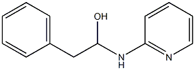 2-[[1-Hydroxy-2-(phenyl)ethyl]amino]pyridine Struktur