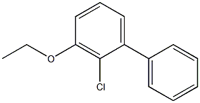 2-Chloro-3-ethoxy-1,1'-biphenyl Struktur