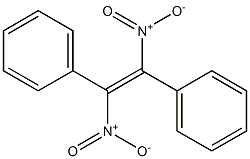 (E)-1,2-Diphenyl-1,2-dinitroethene Struktur