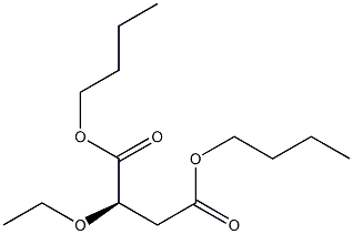 [R,(+)]-Ethoxysuccinic acid dibutyl ester Struktur