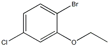 1-Bromo-4-chloro-2-ethoxybenzene Struktur