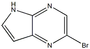 2-bromo-5H-pyrrolo[3,2-b]pyrazine
 Struktur