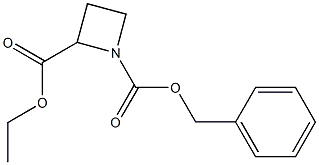 Azetidine-1,2-dicarboxylic acid 1-benzyl ester 2-ethyl ester Struktur