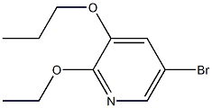 5-broMo-2-ethoxy-3-propoxypyridine Struktur