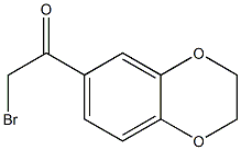 6-BroMoacetyl-1,4-benzodioxane Struktur