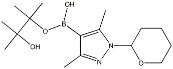 3,5-DiMethyl-1-(2-tetrahydropyranyl)-1H-pyrazole-4-boronic acid pinacol ester, 95% Struktur