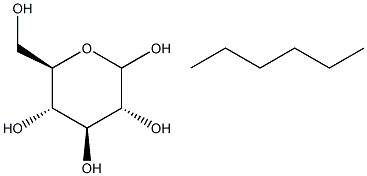 Hexane glycoside Struktur