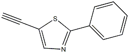 5-Ethynyl-2-phenylthiazole Struktur