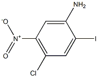 4-Chloro-2-iodo-5-nitro-phenylamine Struktur