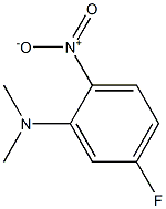 (5-Fluoro-2-nitro-phenyl)-dimethyl-amine Struktur