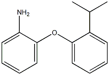 2-(2-ISOPROPYLPHENOXY)ANILINE Struktur