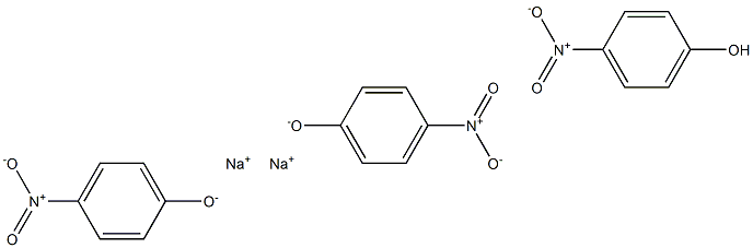 Sodium p-nitrophenol / sodium 4-nitrophenolate Struktur