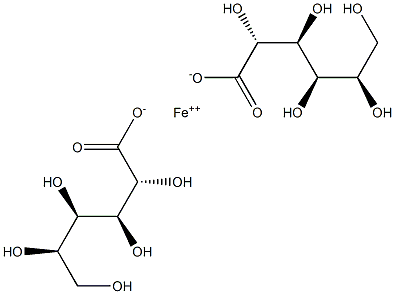 Ferrous gluconate oral solution Struktur