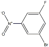 1-NITRO-3-FLUORO-5-BROMOBENZENE Struktur