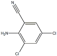 2-CYANO-4,6-DICHLORO ANILINE Struktur