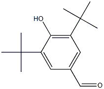 3,5-DI-TERT-BUTYL-4-HYOROXYBENZALDEHYDE Struktur