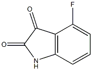 4-FLUROISATIN Struktur