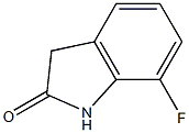 7-FLUROINDOLIN-2-ONE Struktur