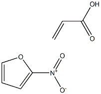 5-Nitro-2-Furan-acrylic Acid Struktur