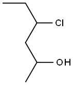 4-chloro-2-hexanol Struktur