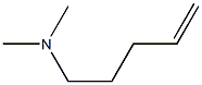 5-dimethylamino-1-pentene Struktur