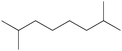 2,7-dimethylocatane Struktur