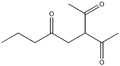 Ethyl-4-acethyl-5-oxohexanone Struktur