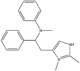 2-((3-trimethyl)diphenyl)histamine Struktur