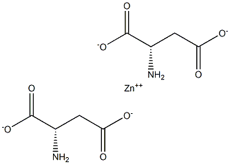 zinc-bis(hydrogenaspartate) Struktur