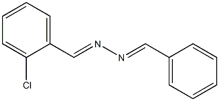 2-CHLOROBENZALDEHYDEAZINE Struktur