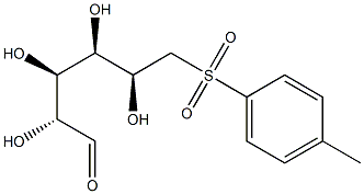 6-TOSYL-6-DEOXYGALACTOSE Struktur