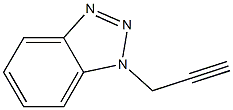 1-prop-2-ynyl-1H-1,2,3-benzotriazole Struktur