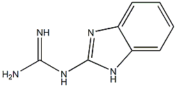 N-(1H-benzo[d]imidazol-2-yl)guanidine Struktur