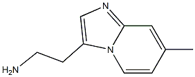 2-(7-Methylimidazo[1,2-a]pyridin-3-yl)ethanamine Struktur